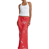 Relaxed Maxi Skirt - Red Dragon of Hearts