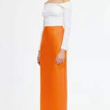 Balderstone Skirt - Tangerine